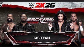 WWE 2K26 Motor City Machine Guns (MCMG) vs The Street Profits