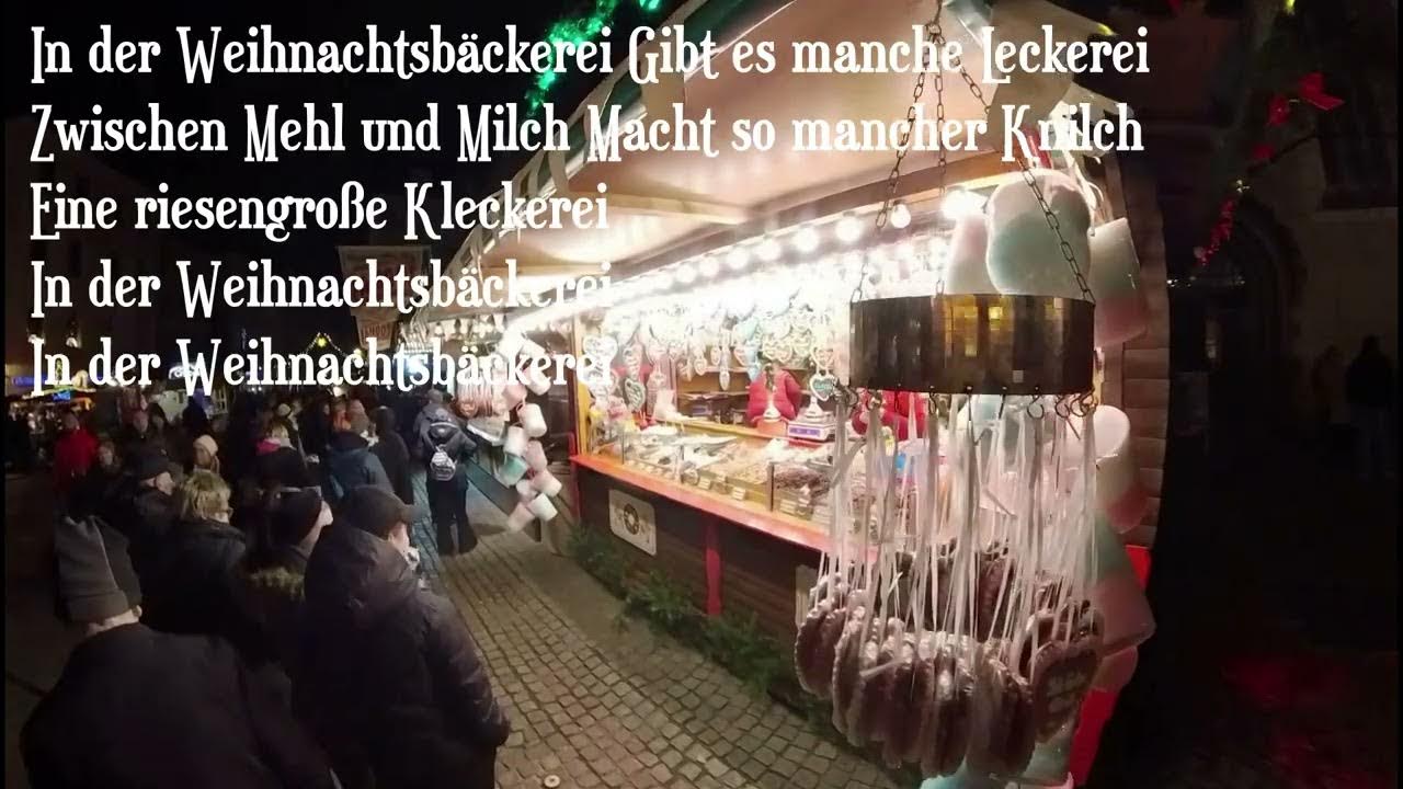Rolf Zuckowski In der Weihnachtsbäckerei TEXT zum Mitsingen YouTube