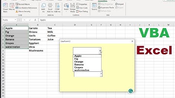 VBA - User Form: 3 ways to fill comboBox -Excel vba code