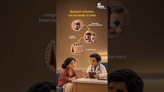 The right medicine at the right time can make all the difference! | Antimicrobial Resistance