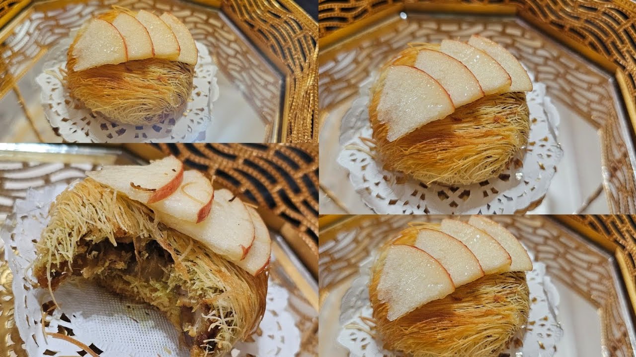 الكنافة مالحة بحشوة خطييرة😱😍ولا اروع في المداق والقرمشة بجميع الخطوات والتفاصيل #كنافة #كنافة_مالحة