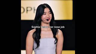 She looks pretty with the nose job and without it🥹 #katseye #sophialaforteza #sophiakatseye