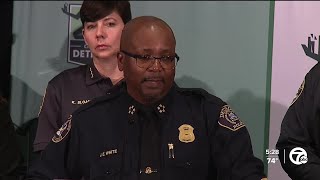 Chief White updates investigations following violent weekend in Detroit