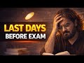 Exam Ke Ek Din Pehle Kya Kare? | Last Day Strategy to Crack Any Exam