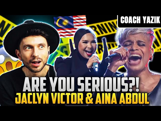 YAZIK reacts to Aina Abdul & Jaclyn Victor - Cinta class=