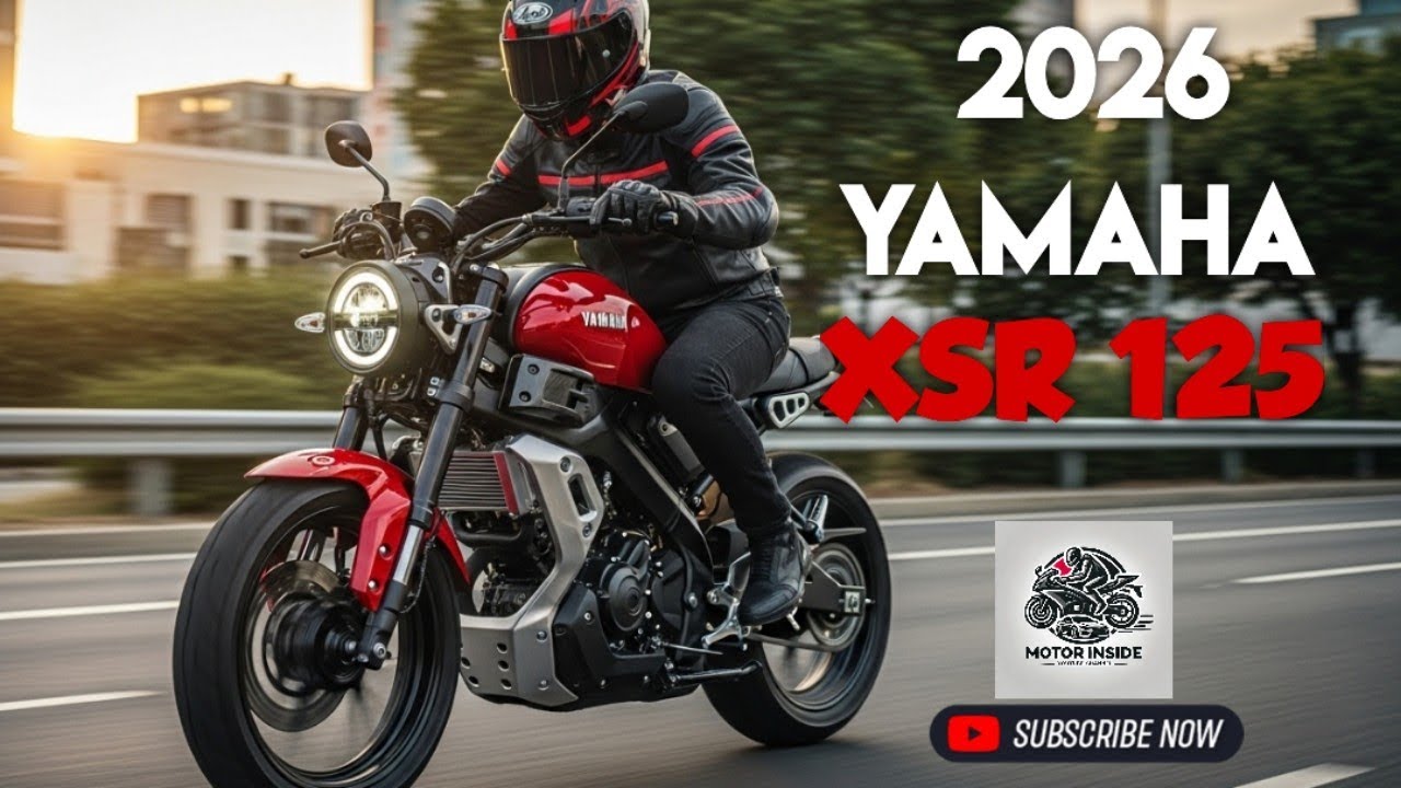 Обзор Yamaha XSR 125 2026 года — идеальный ретро-мотоцикл для новичков! #приключения #мотоцикл #y...