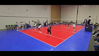 2025 OVR WinterFest | Elite Juniors 13-3 vs. CYVBC Surge 13 Grey | Match 2: Set 1