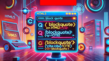Etiquetas de Citas (Curso de html5 2025 desde cero) cite, q blockquote