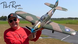 E-flite P-39 Airacobra 1.2m BNF Basic with AS3X and SAFE Select GRASS OPS