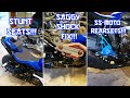 2018 MT07 SAGGY SHOCK FIX, STUNT SEATS, AND STUNT REARSETS!!! MT07 Stunt Build Series Ep. 9