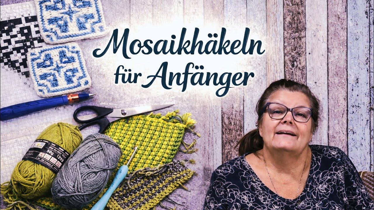 👉 Mosaikhäkeln für Anfänger | Meine Häkelwerke & so beginnst du richtig