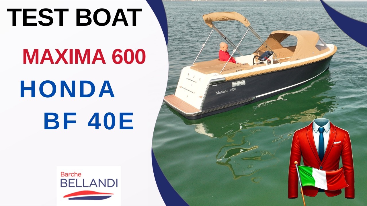 ⁣Maxima 600 con 40CV Honda: Quanto va davvero? Prova completa e sorprese a bordo!