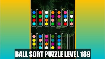 Ball Sorting Puzzle Game Level 189 | Ball Sort Puzzle Level 189 | GamingOn