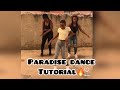 Amapiano dance tutorial for Paradise, with black_lunatic and babyface_womdantso! Easy and quick🇿🇦