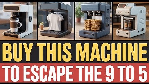 8 Machines You Can Buy Online That Are Quietly Making People Rich in 2025