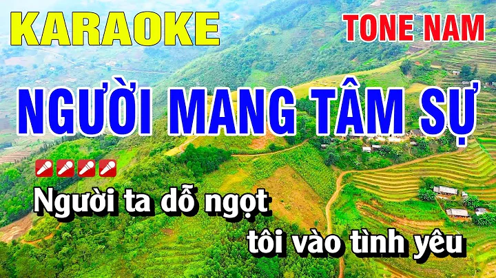 Karaoke Ngi Mang Tm S Tone Nam Nhc Sng | Nguyn Linh