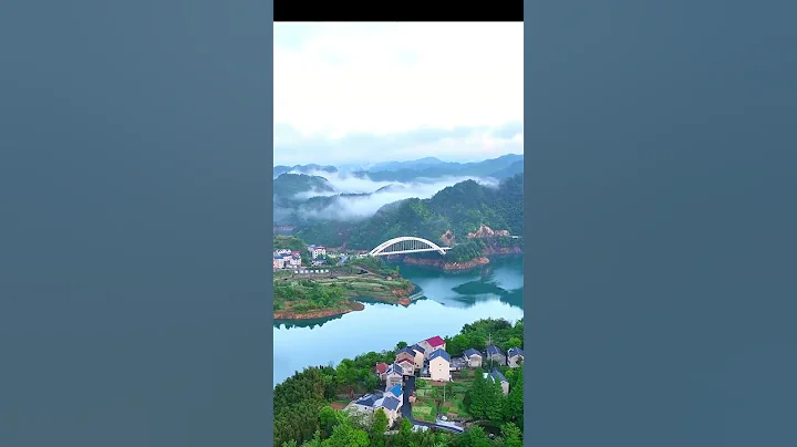 Huaguangtan Reservoir in Lin'an District, Zhejiang Province #travel #amazingchina - DayDayNews