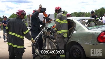 Vehicle Extrication Training | Team Holmatro Demonstrates Vehicle Extrication Techniques