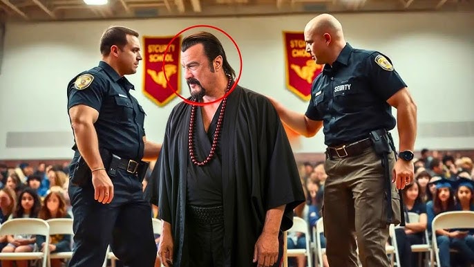 Dos guardias echaron Steven Seagal a un marine negro de la graduación — 4  SEALs silenciaron el lugar - YouTube