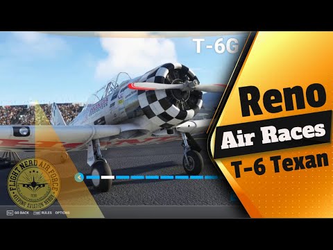 Tackling the T-6 Texan at the Reno Air Races: MSFS 2020 Expansion Pack