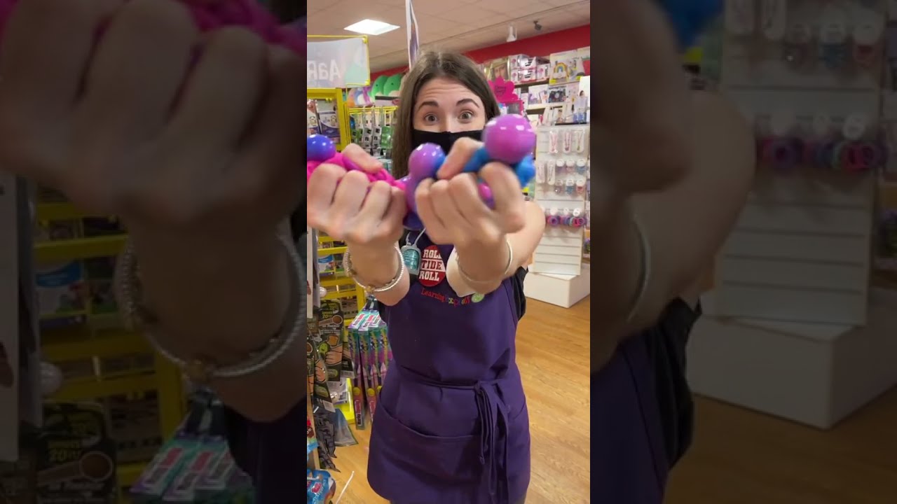 We’re gonna be up in Learning Express Toys playing with