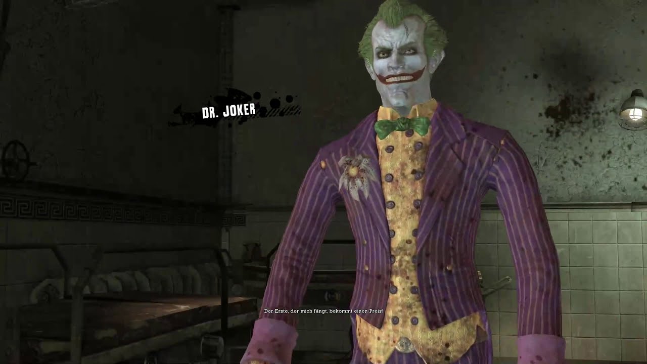 Batman Arkham Asylum: JOKER - Challenge Maps - YouTube