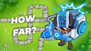 How Far Can A GOD Boosted 0-5-0 Engineer Monkey Go
