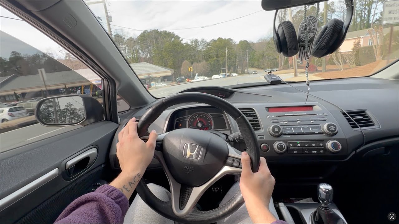 POV DRIVE IN HONDA CIVIC SI (9K LIMITER WITH VTEC) PT2 YouTube