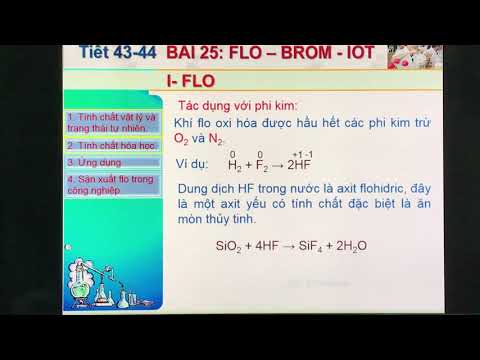 Một Oxit Nito Có Công Thức Nox - Bài 25. Flo - Brom - Iot ( phần 1)