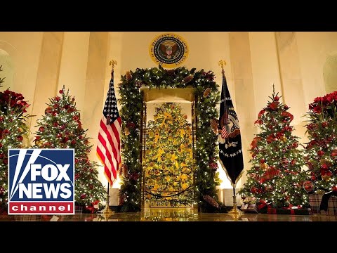 Live: first lady unveils white house holiday theme, seasonal decorations