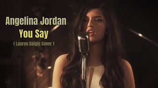 Angelina Jordan  You Say (Lauren Daigle) Xmas Concert Dec 23, 2021 #angelinajordan #yousay