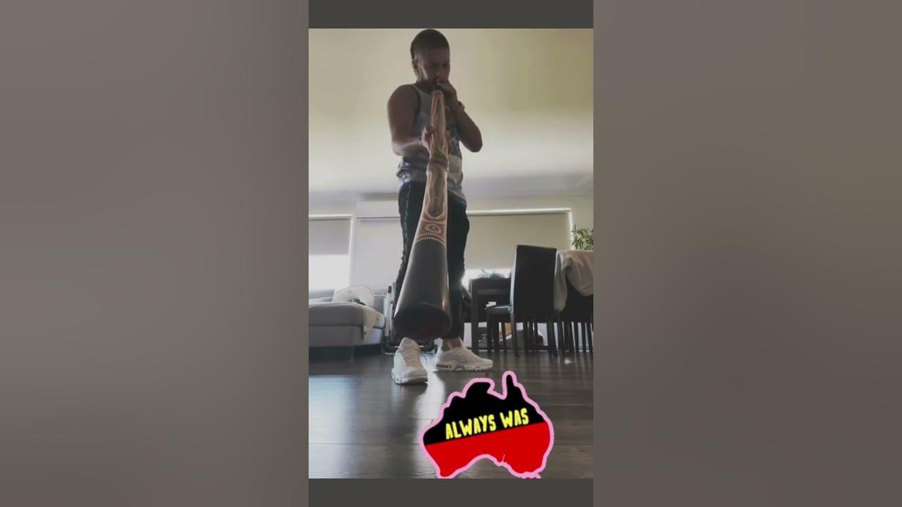 Didgeridoo! bush music #aboriginal #australia #koorie #yortayortatribe #didgeridoochallenge #viral
