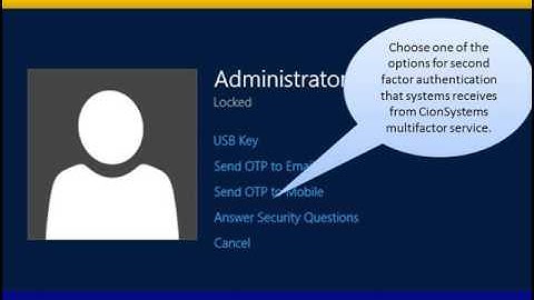 Mulit-Factor Authentication -  In Action