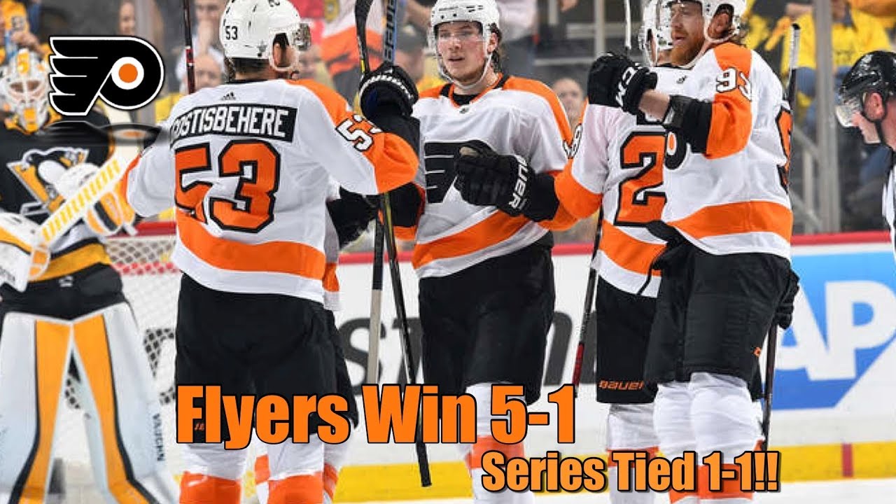 Flyers 5, Penguins 1: Just when you thought you were out...
