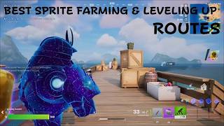 Best Farming & leveling up your SPRITES Route.
