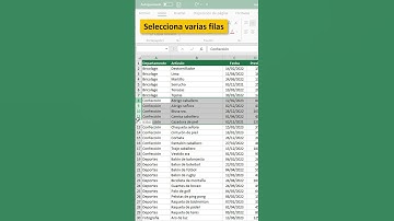 insertar filas #shorts #excel
