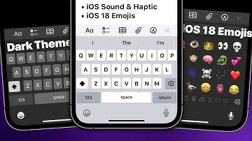 How To Install Full iOS Keyboard On Android🔥 With Sound + iOS18 Emojis | iPhone Keyboard For Android