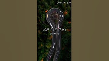سورة الشعراء من  آية 174 إلى آية 180 بصوت الشيخ ياسر الدوسري♥♥