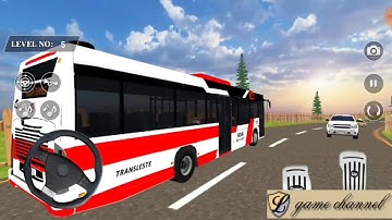 Uphill Bus Driving Game Sim 3D Gameplay Walkthrough | l game channel | android,ios | mobile game