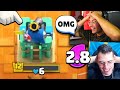 REAZIONE a STEPNY con DECK DOMATORE 2.8! - Clash Royale