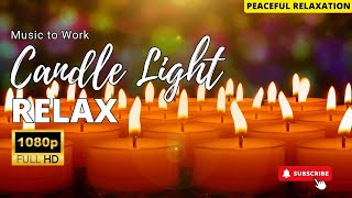 COLI Loop Relaxing Candle Atmosphere | Relaxing Sad Piano Music Background