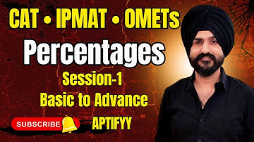 💰 "Percentages MASTERY for CAT Part-1 : Shortcuts, PYQs & 99%ile Tricks!" 💰