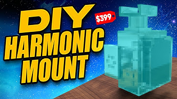 Astrophotography on a budget: Assembly this $399 diy harmonic mount!