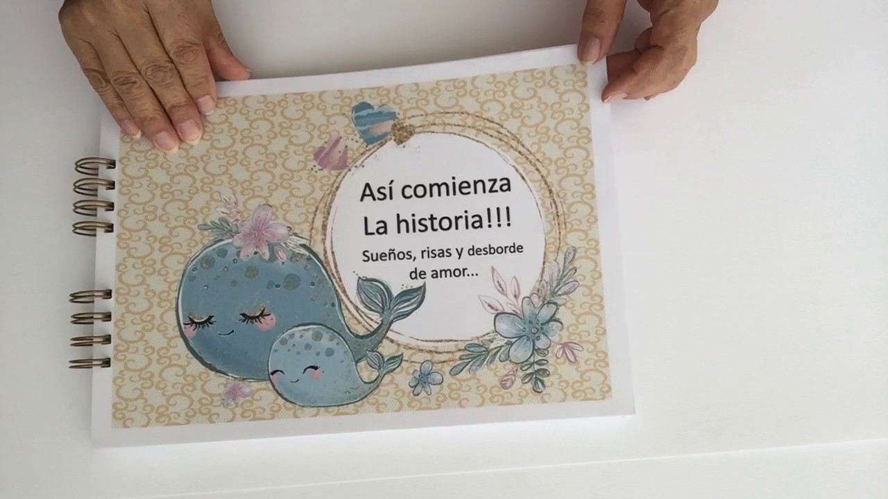 Libro de recuerdos de embarazo