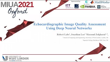 MIUA2021: Echocardiographic Image Quality Assessment Using Deep Neural Networks