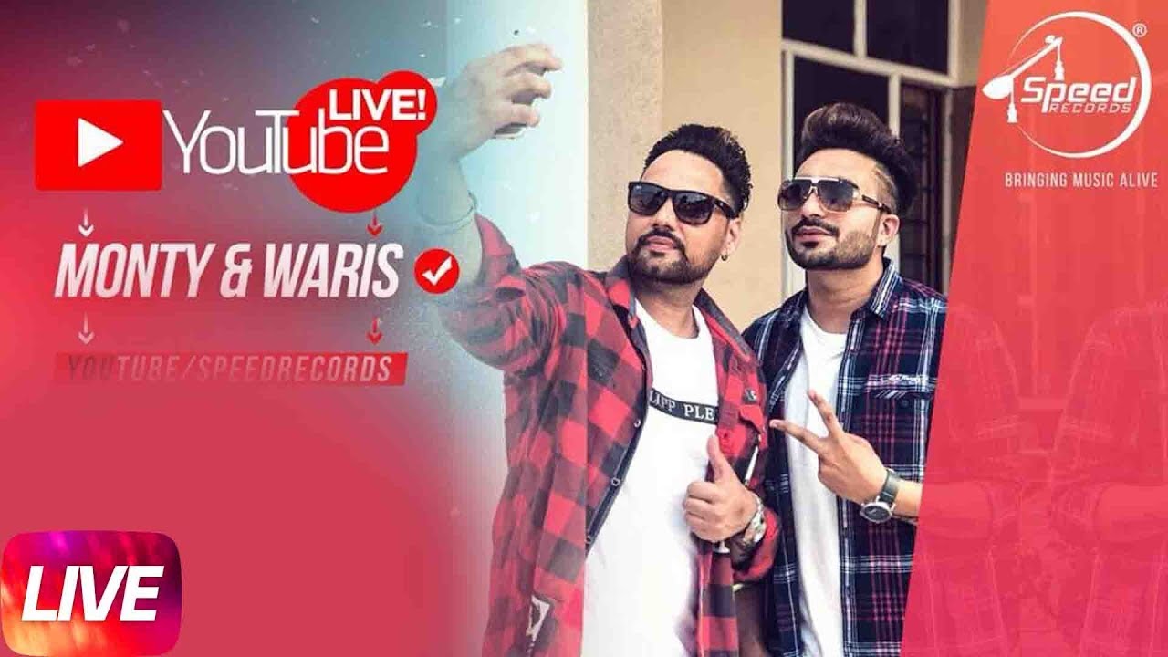 🔴 Live Monty Waris Lets Listen Chinni Da Parontha & 2 Parche | Speed Records...