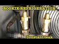 Refrigeration Videos:   Pressure Releif Valves leaking