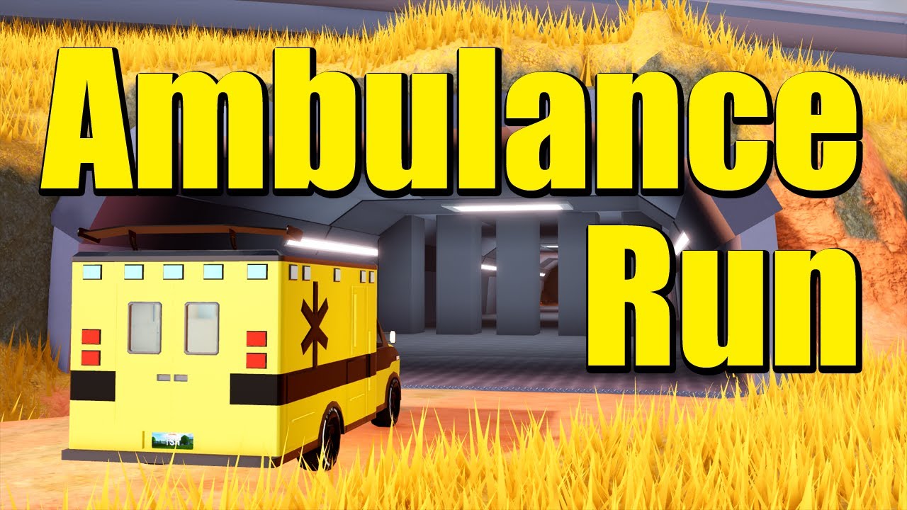 Revamped Ambulance Power Plant Run (Roblox Jailbreak)