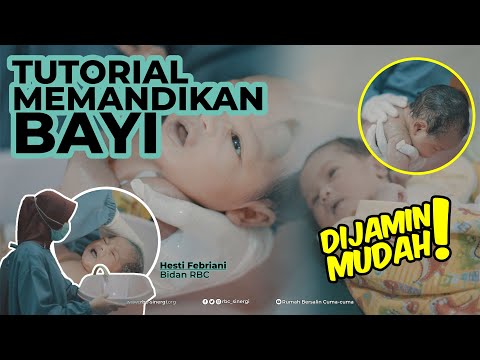 Jangan Sampai Salah! Ini Cara Memandikan Bayi Baru Lahir Yang Benar