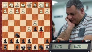 Live Blitz Speed Chess Game Black Vs Piscogambit In Benkö Gambit